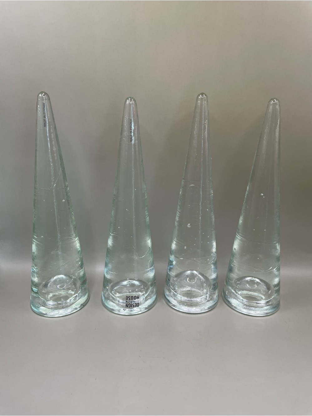 VTG 1994 Anders Färdig Design House Stockholm Icicle Candle Holder Set Of 4